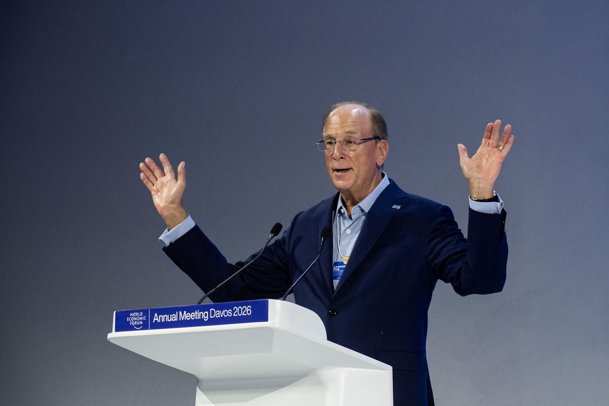 Larry Fink, presidente e ceo di Blackrock
