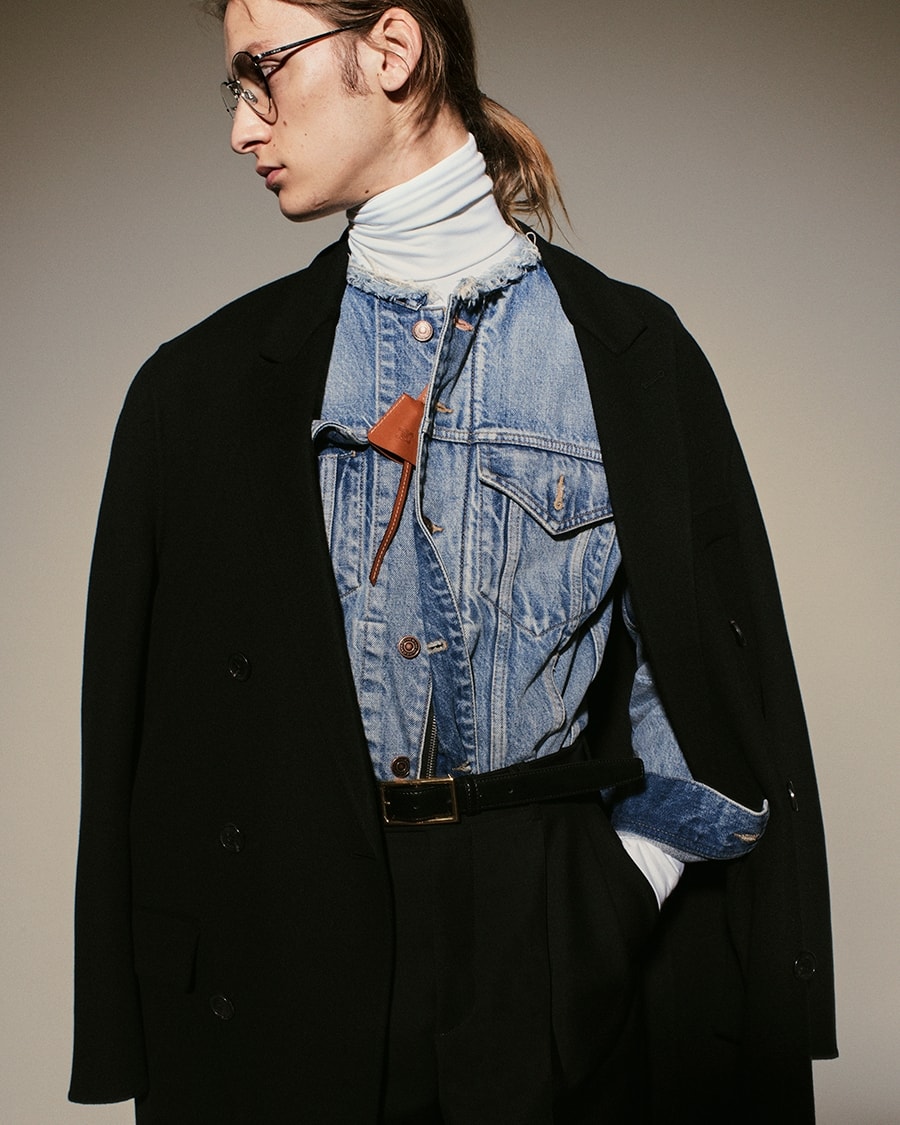 Un look Caline fall-winter 2026/27 (courtesy Celine)