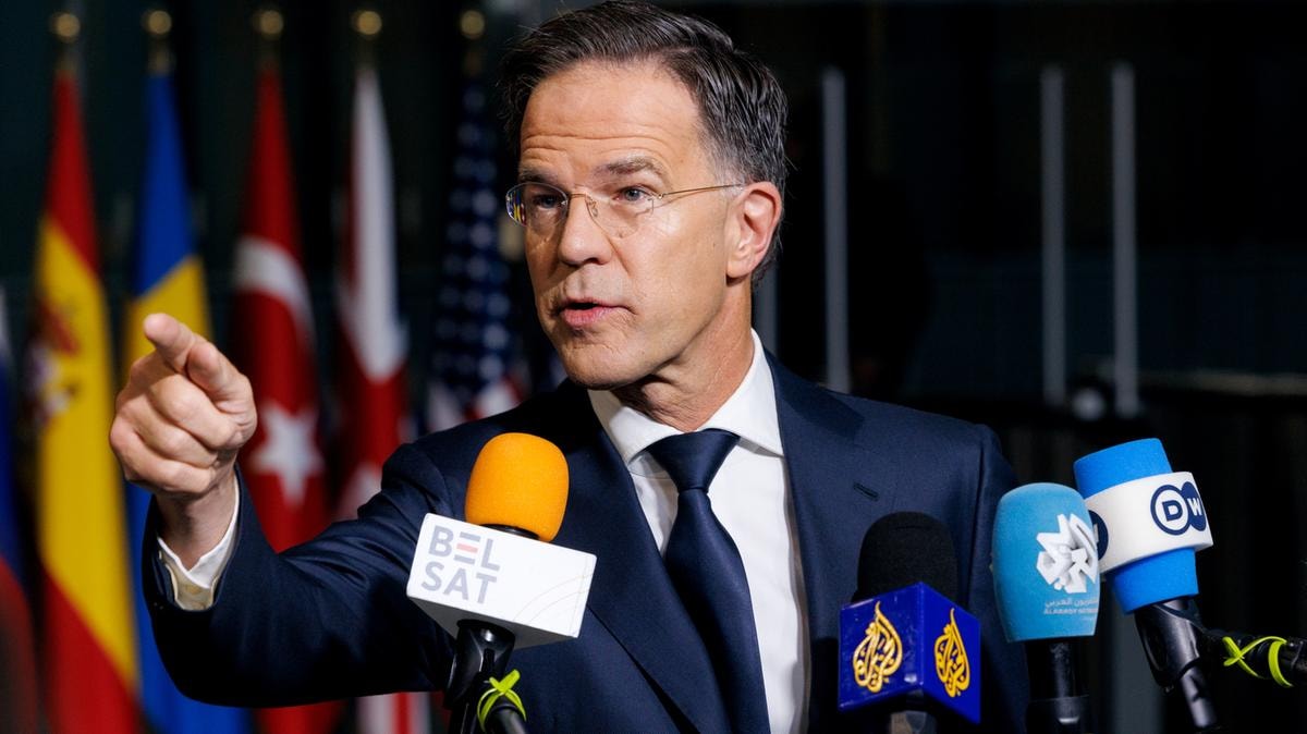Mark Rutte, segretario generale Nato