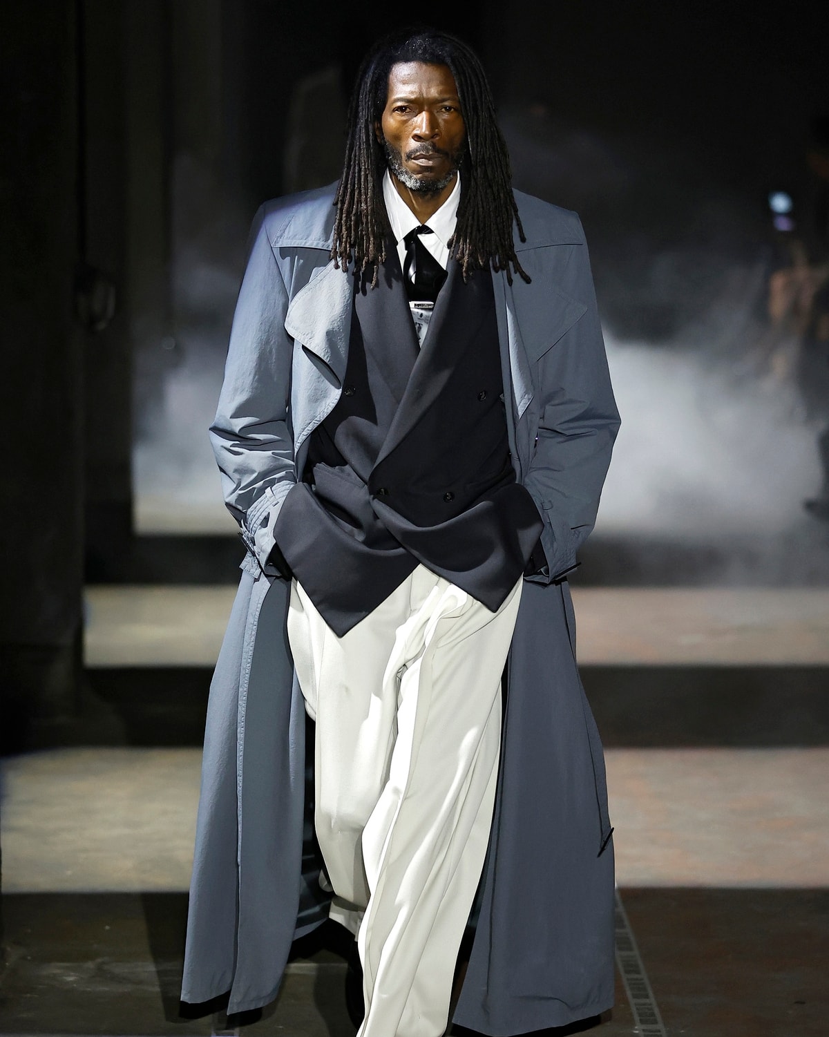 Una proposta Lgn Louis Gabriel Nouchi fall-winter 2026/27 (foto Francesc Ten/MFF)