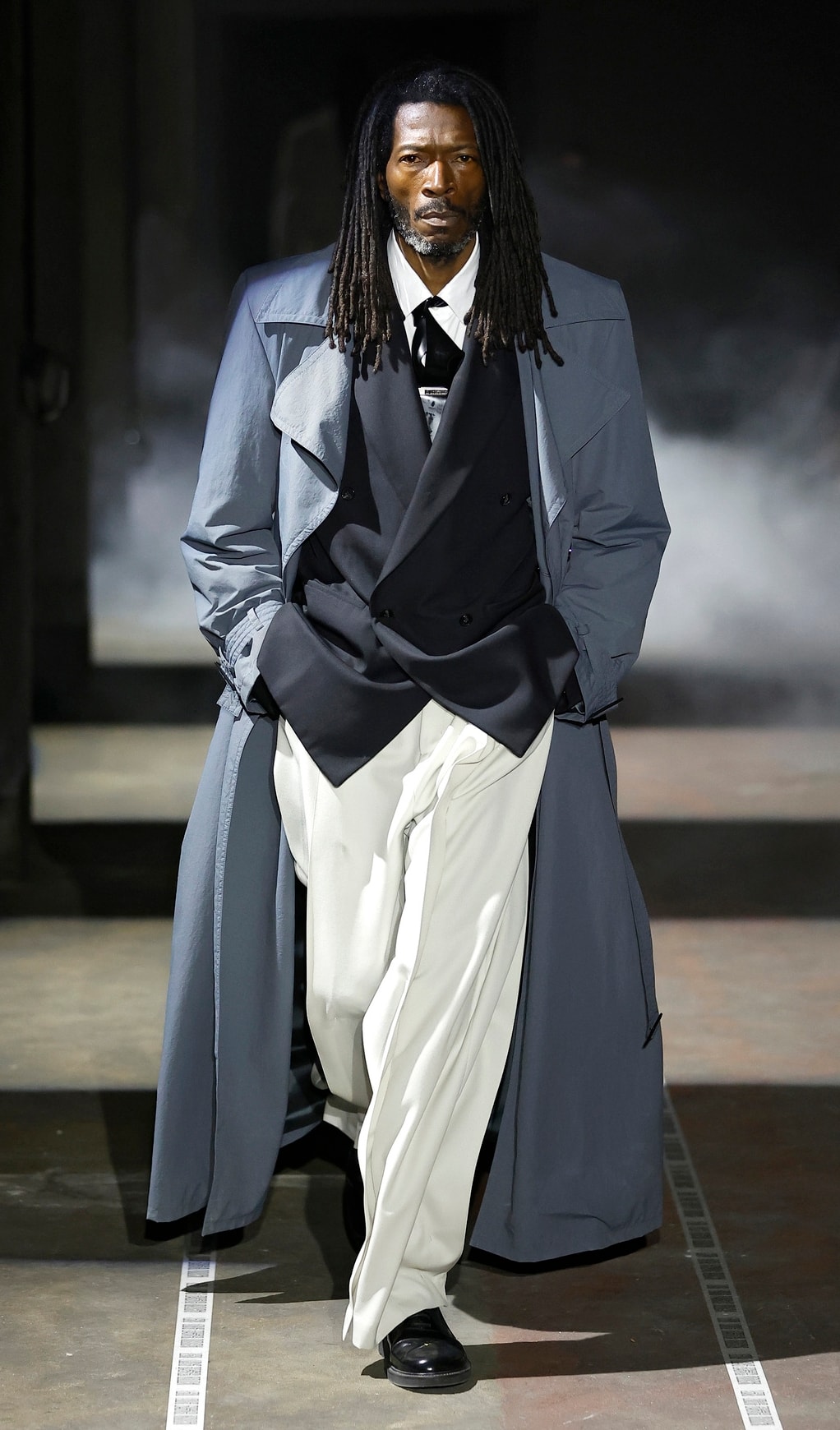 Una proposta Lgn Louis Gabriel Nouchi fall-winter 2026/27 (foto Francesc Ten/MFF)