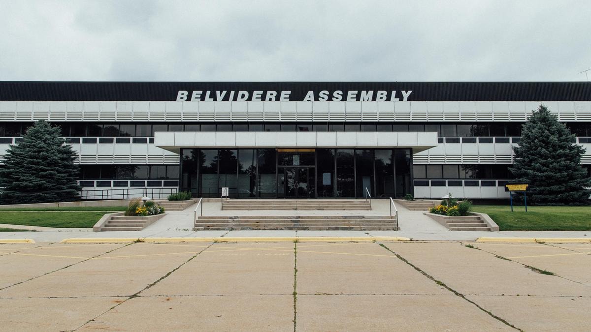 Lo stabilimento Stellantis di Belvidere chiuso dal 2023
