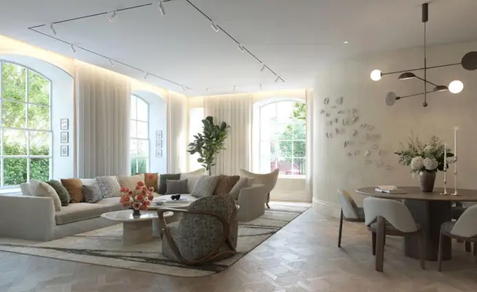 Da Radio Ga Ga al quiet luxury: nuova vita per Connaught House a Londra