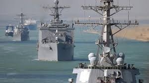 La flotta navale Usa verso l'Iran