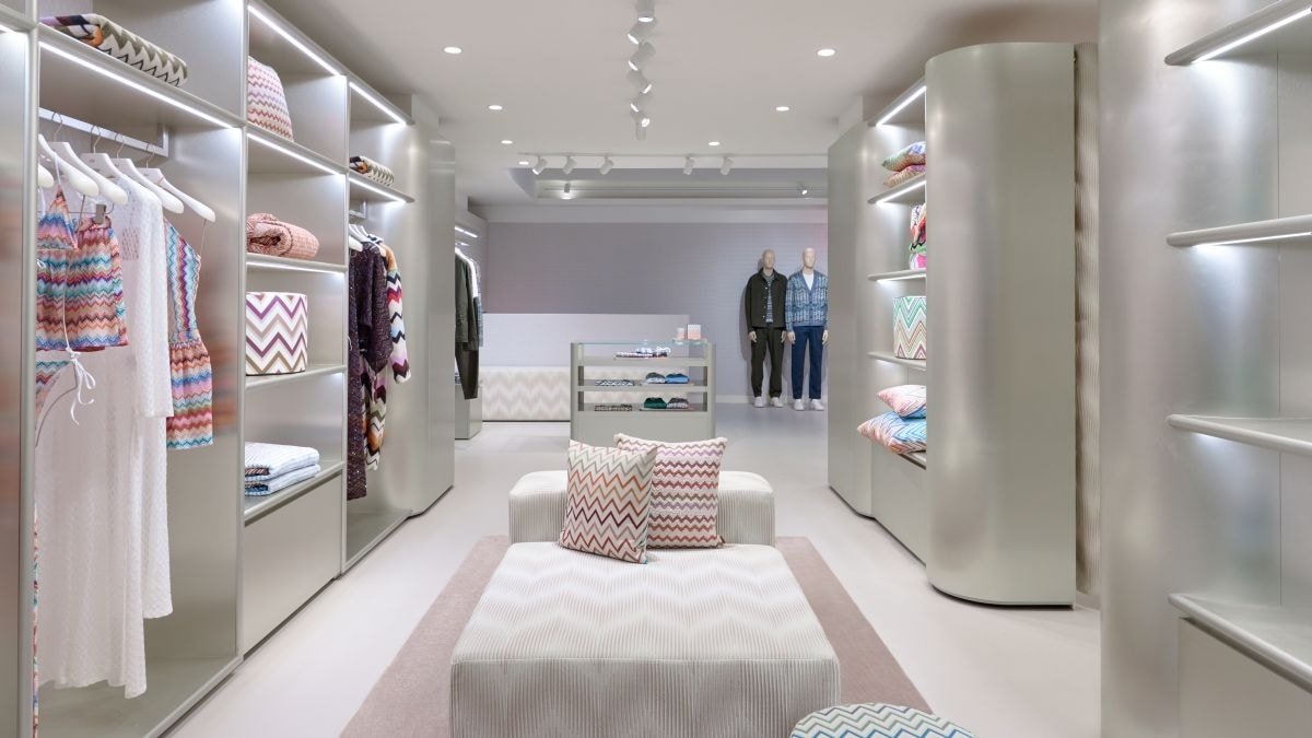 La boutique di Missoni a New York (courtesy Missoni)