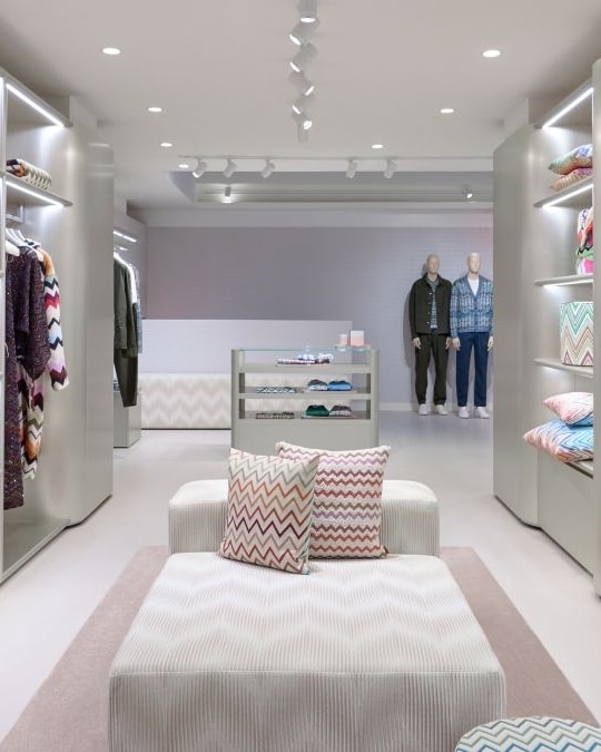 La boutique di Missoni a New York (courtesy Missoni)