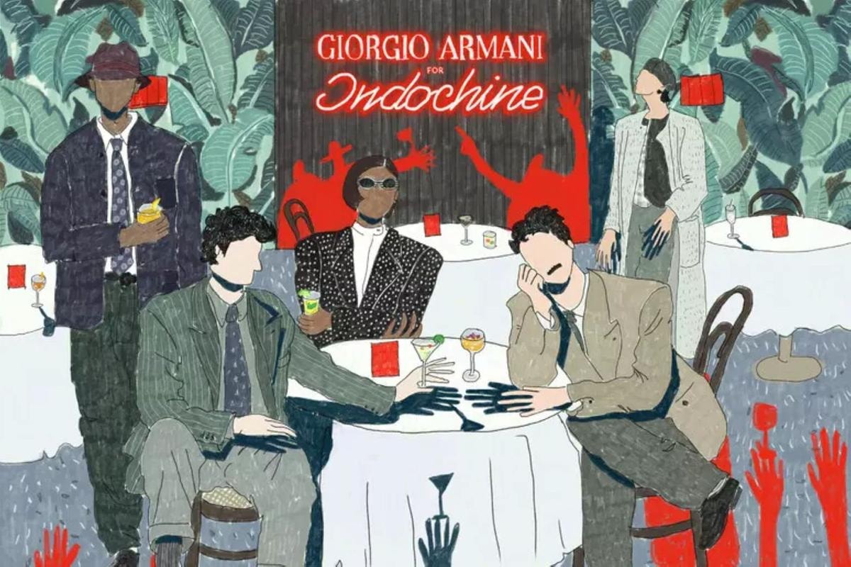 Emporio Armani per Indochine (ph official website)