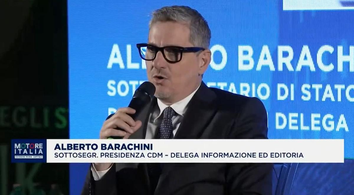 Motore Italia, il sottosegretario Alberto Barachini: basta Far West digitale, le piattaforme siano più responsabili
