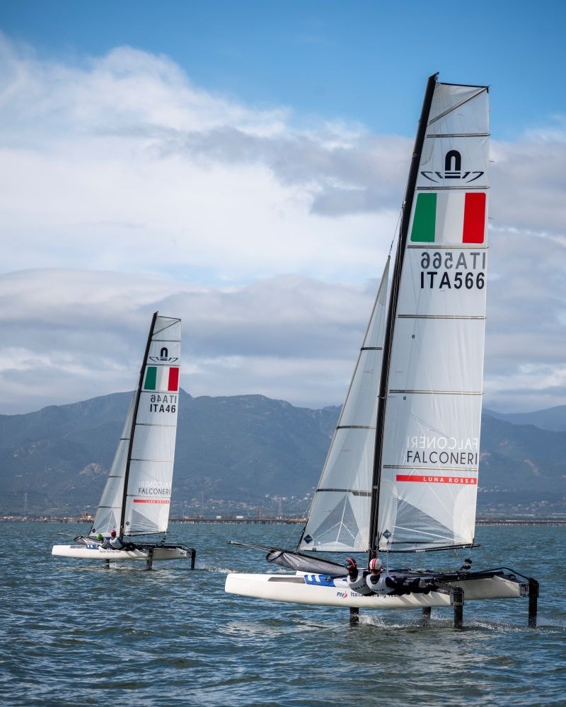 L'imbarcazione Luna rossa (courtesy Luna rossa)