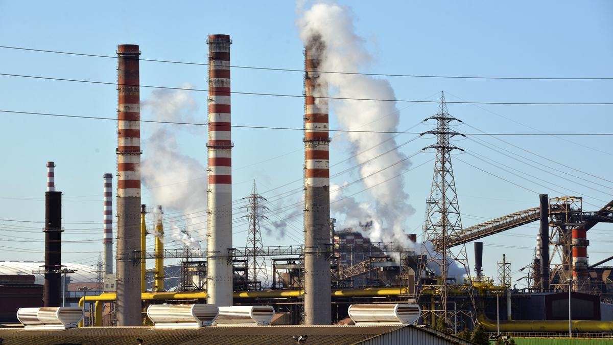 Gli impianti Ilva di Taranto