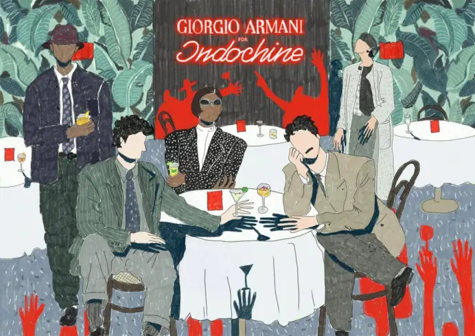 Indochine apre a Milano da Armani: il ristorante iconico delle star protagonista della Fashion Week