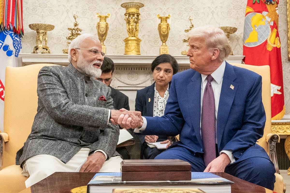 Narendra Modi e Donald Trump
