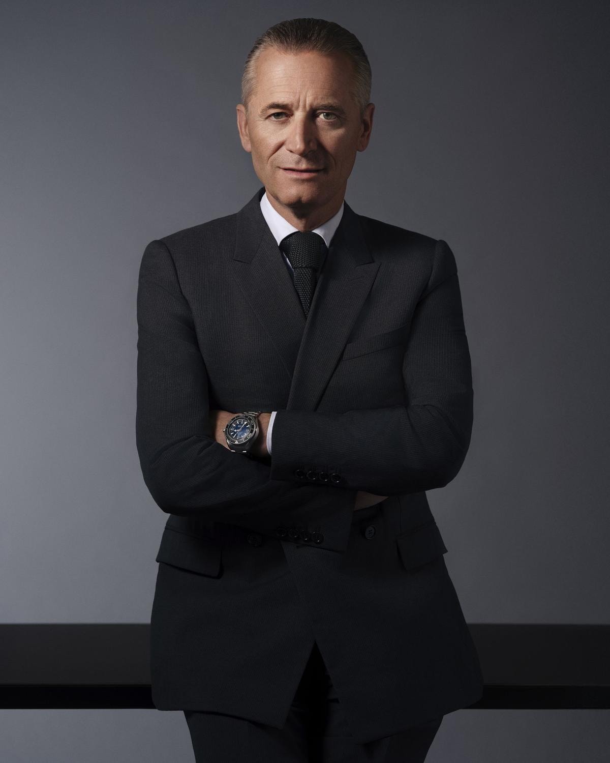 Raynald Aeschlimann, ceo di Omega.