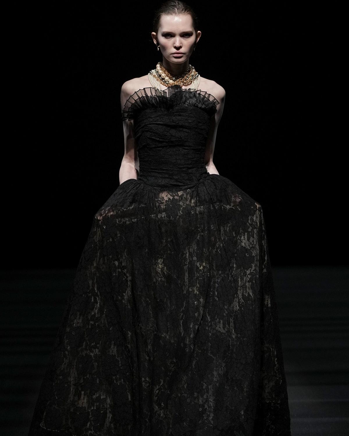 La sfilata evento John Richmond alla Dubai fashion week (courtesy John Richmond)