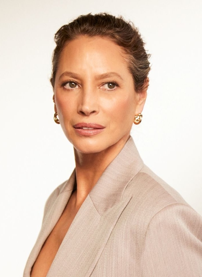 Christy Turlington (ph Hao Zeng, courtesy Lancôme)