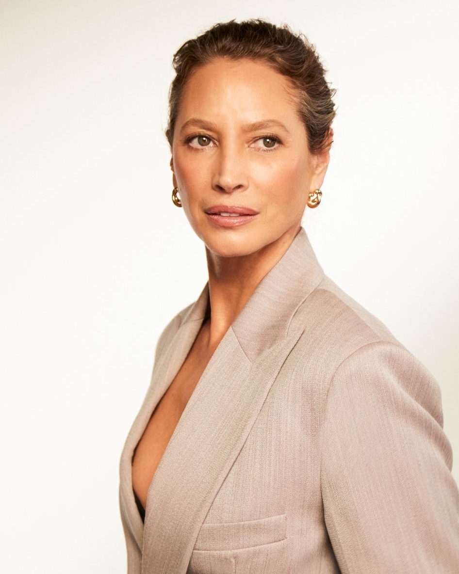 Christy Turlington (ph Hao Zeng, courtesy Lancôme)