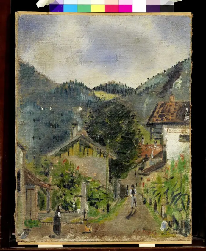 Filippo de Pisis Cortina, 1927, in mostra a Casa Italia Cortina, grazie a Farsettiarte.