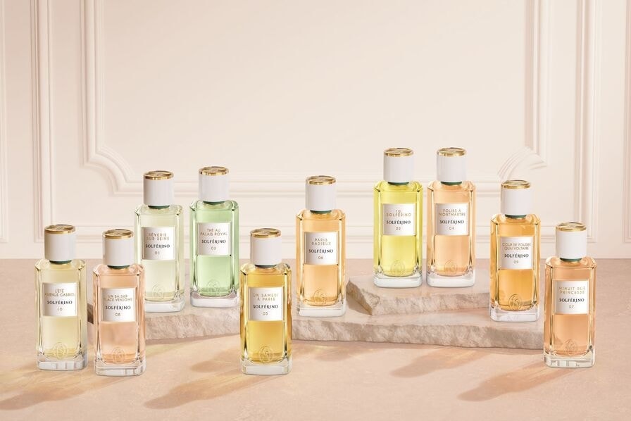 La collezione Solferino Paris (courtesy Interparfums)