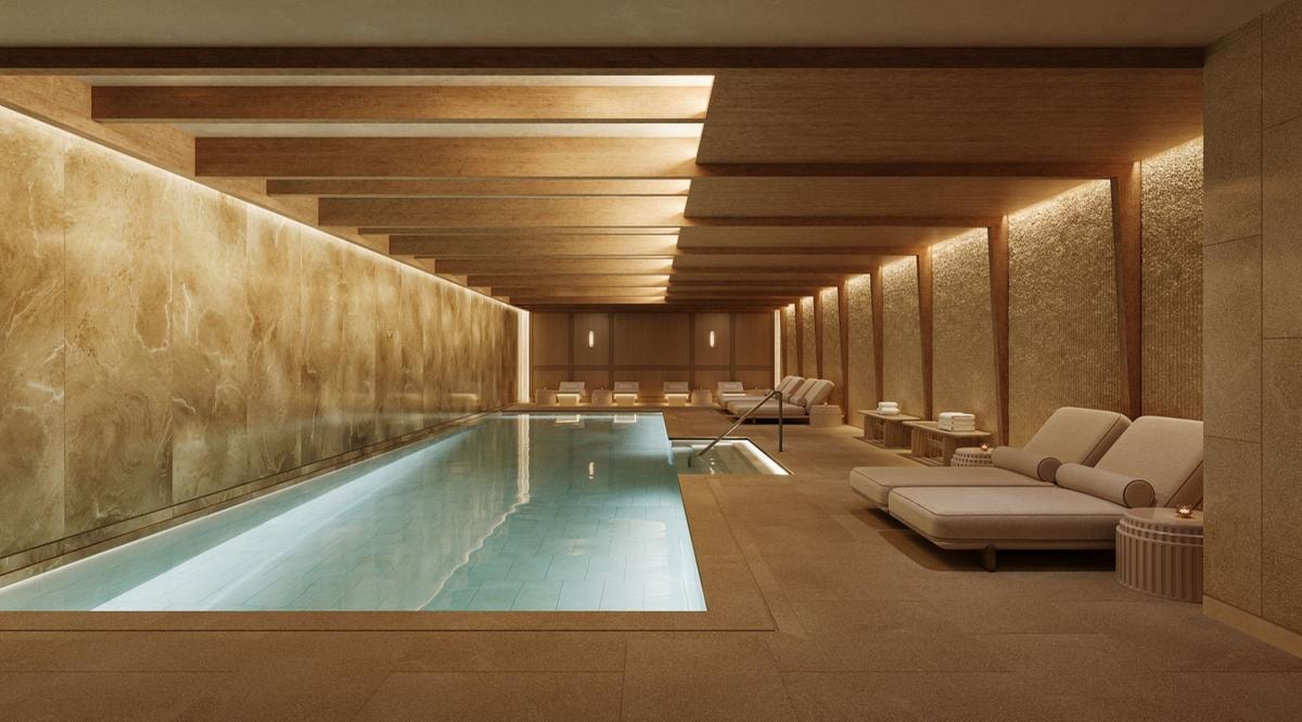 La Spa Pool, fiore all'occhiello del Six Senses in Brera.