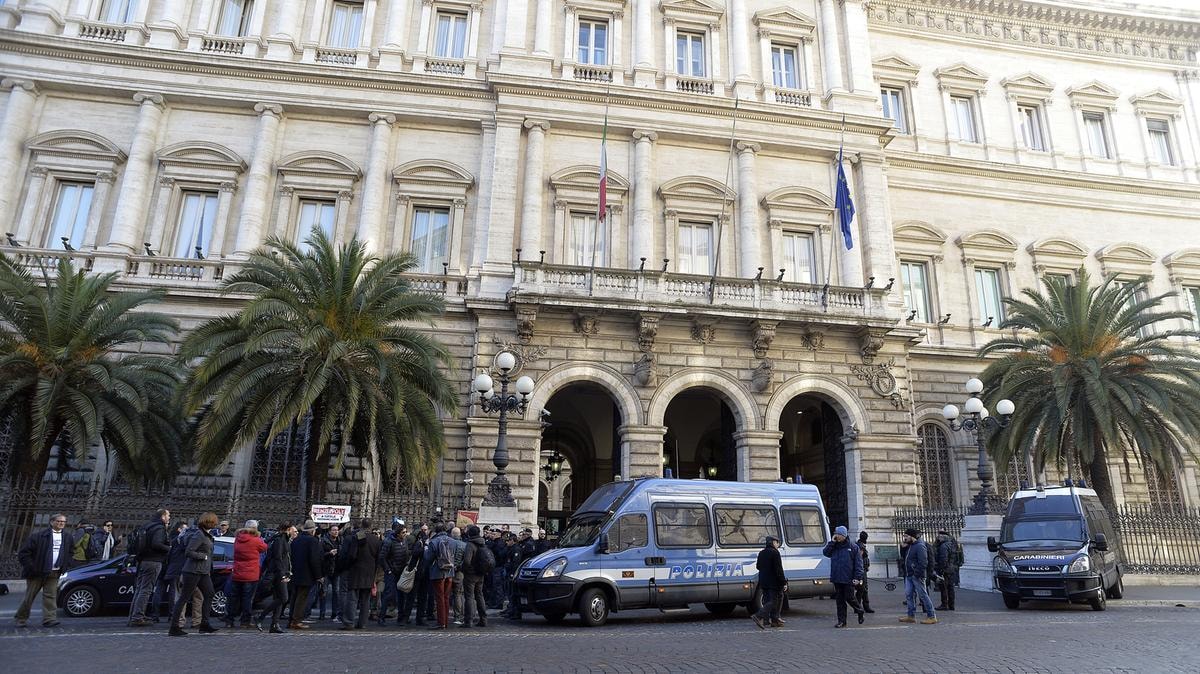 Palazzo Koch, il quartier generale della Banca d'Italia a Roma