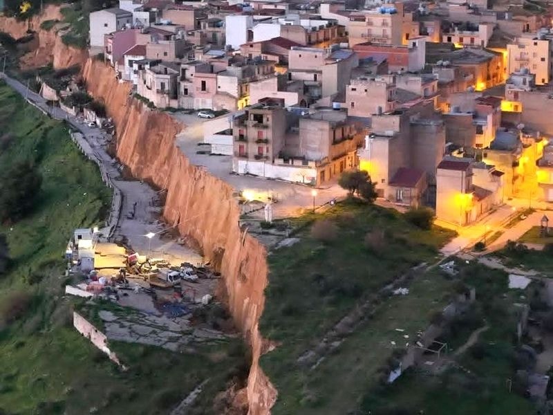 La frana di Niscemi