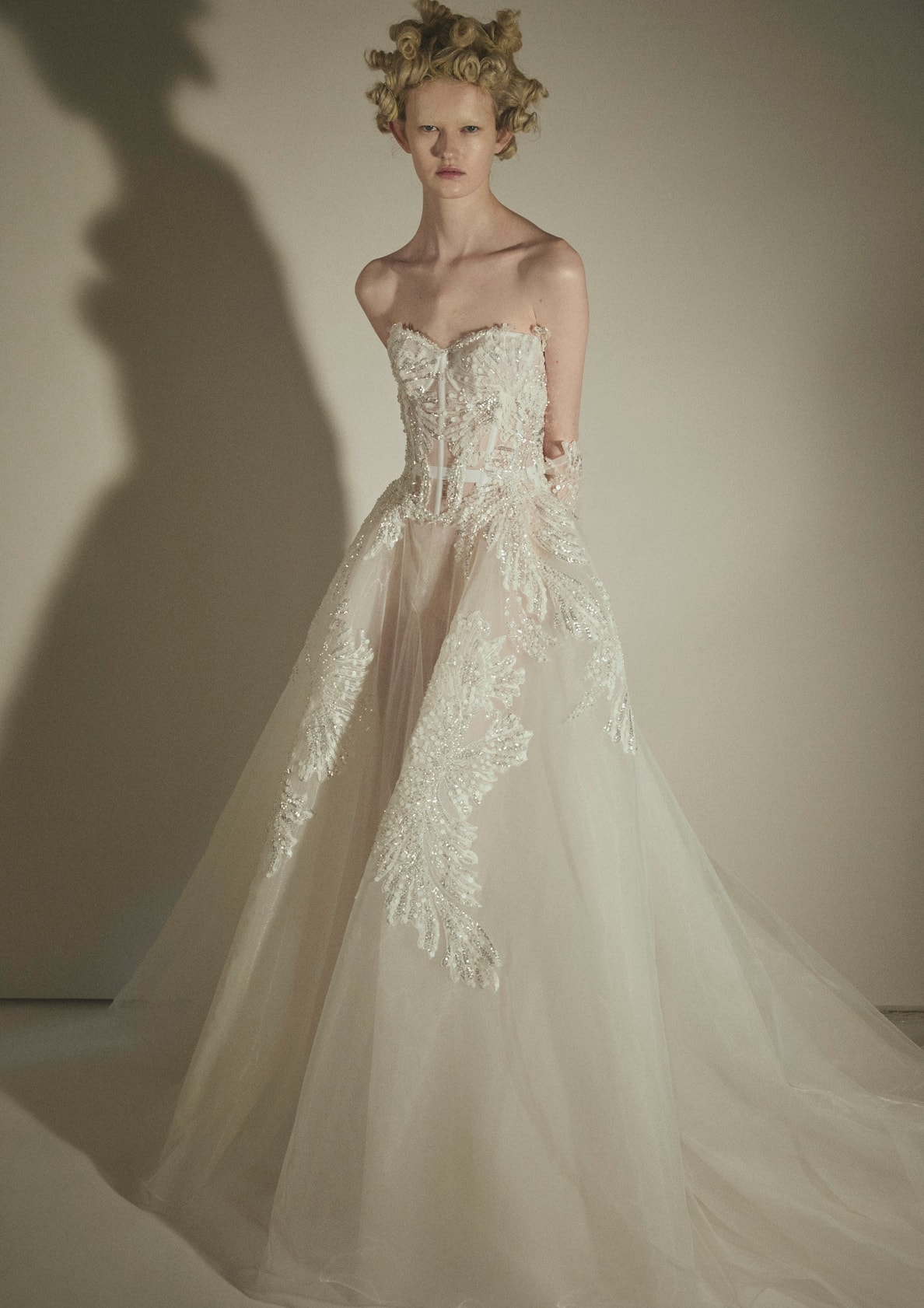 Un look Francesco Scognamiglio haute couture 2026 (courtesy Francesco Scognamiglio)