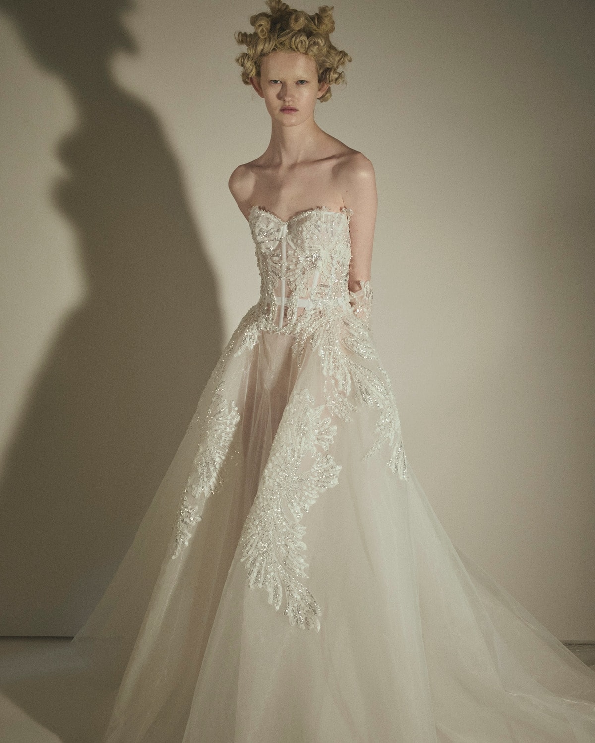 Un look Francesco Scognamiglio haute couture 2026 (courtesy Francesco Scognamiglio)