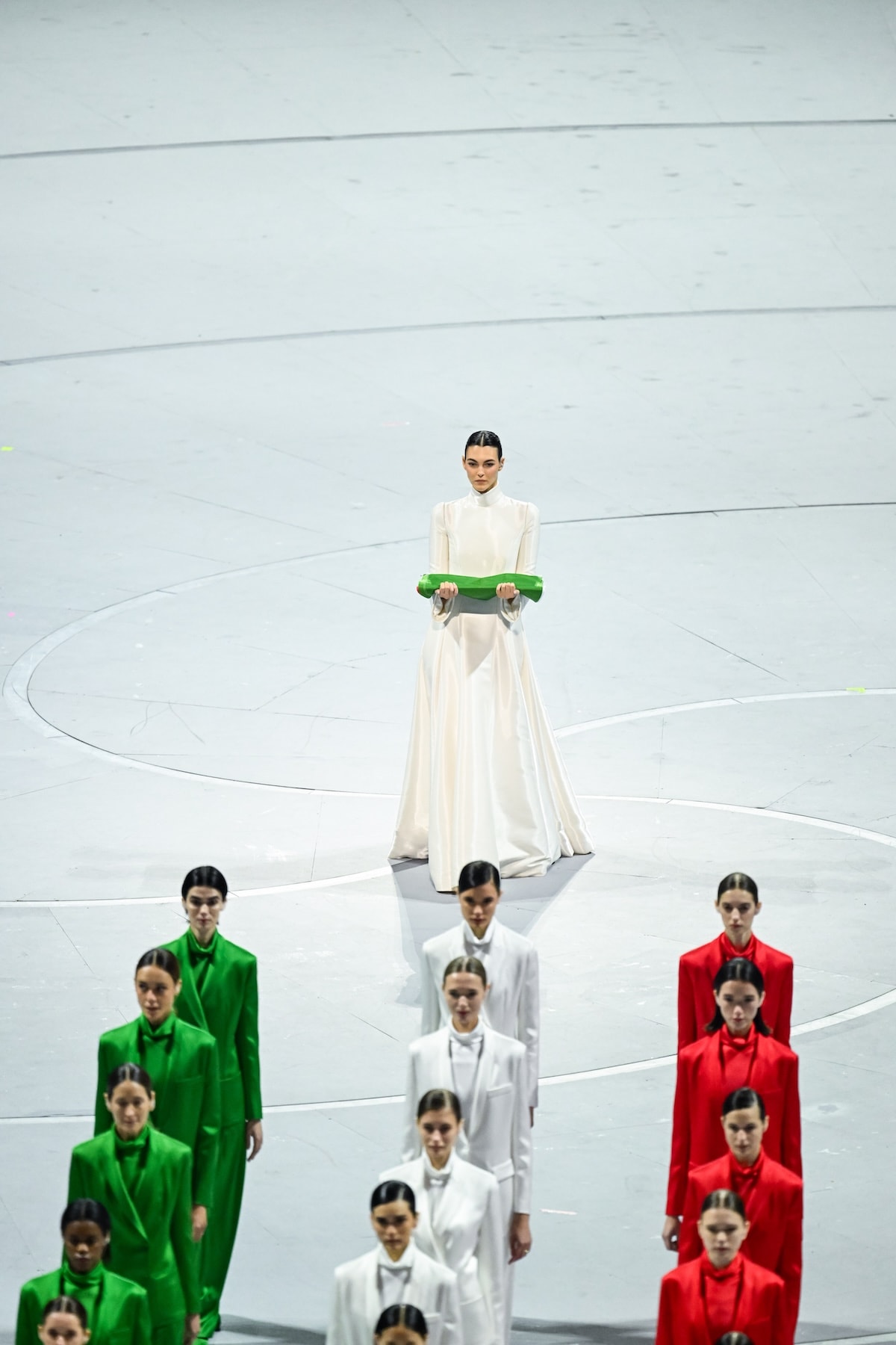 Vittoria Ceretti in Giorgio Armani (courtesy Giorgio Armani/Sgp)