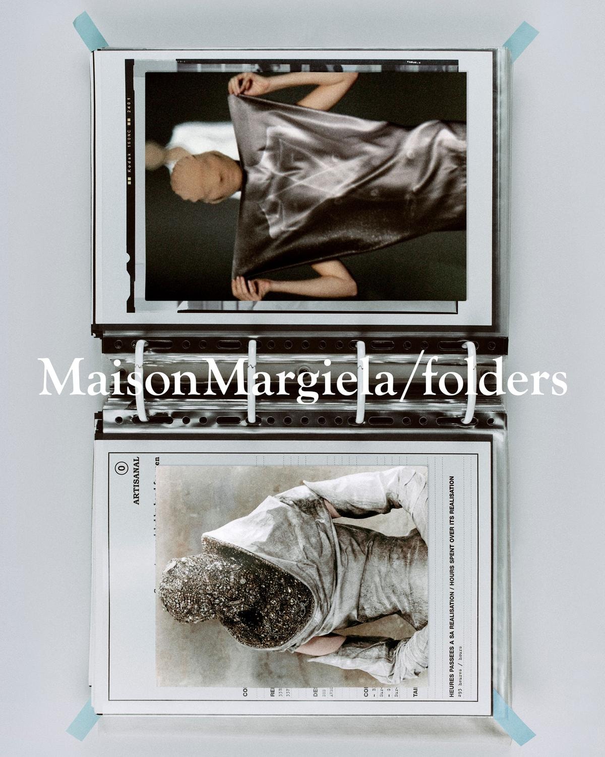 Un'immagine del progetto MaisonMargiela/folders (courtesy Maison Margiela)