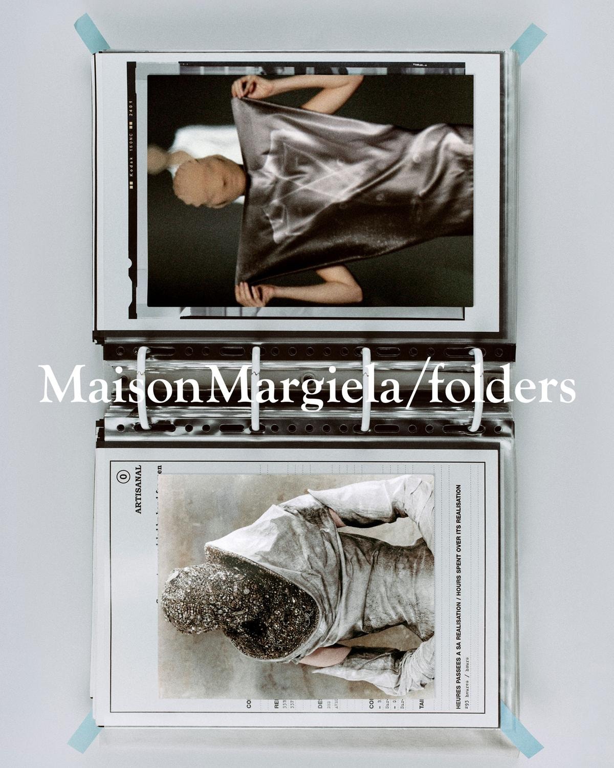 Un'immagine del progetto MaisonMargiela/folders (courtesy Maison Margiela)
