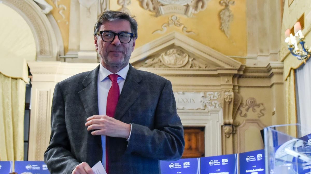 Giancarlo Giorgetti, ministro Mef