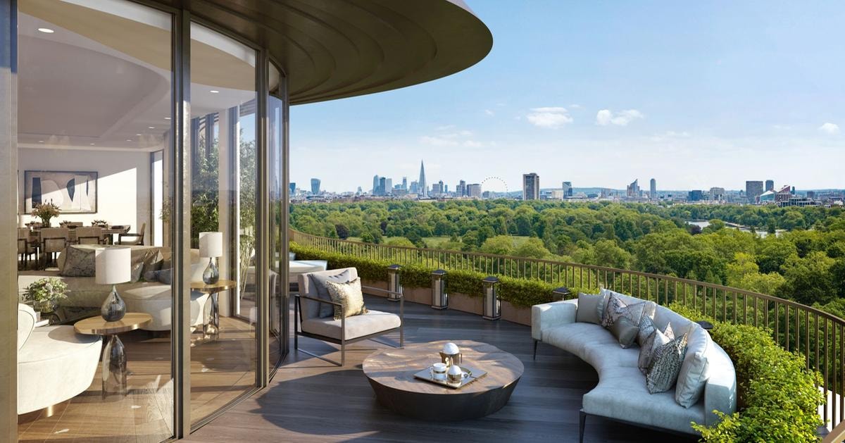 Londra, venduto per 60 milioni di sterline l’attico di Park Modern con vista su Hyde Park