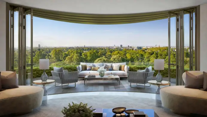 Londra, venduto per 60 milioni di sterline l’attico di Park Modern con vista su Hyde Park