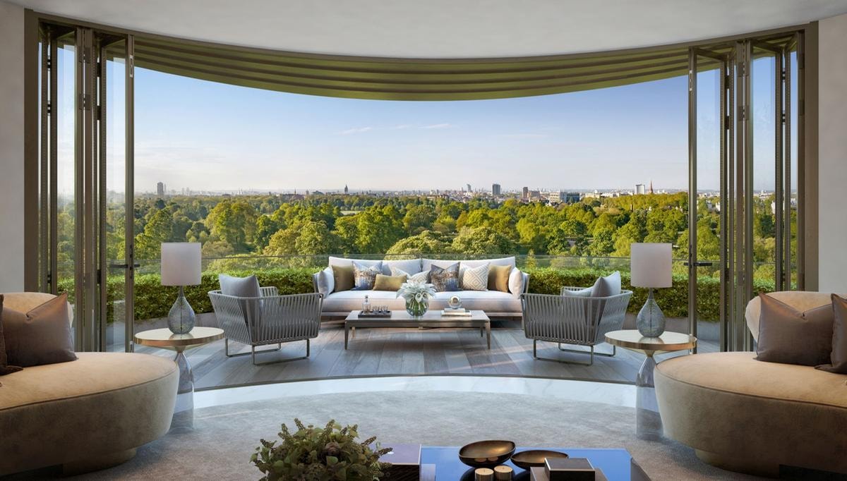 Londra, venduto per 60 milioni di sterline l’attico di Park Modern con vista su Hyde Park