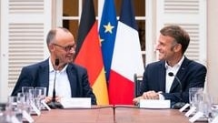 Friedrich Merz ed Emmanuel Macron