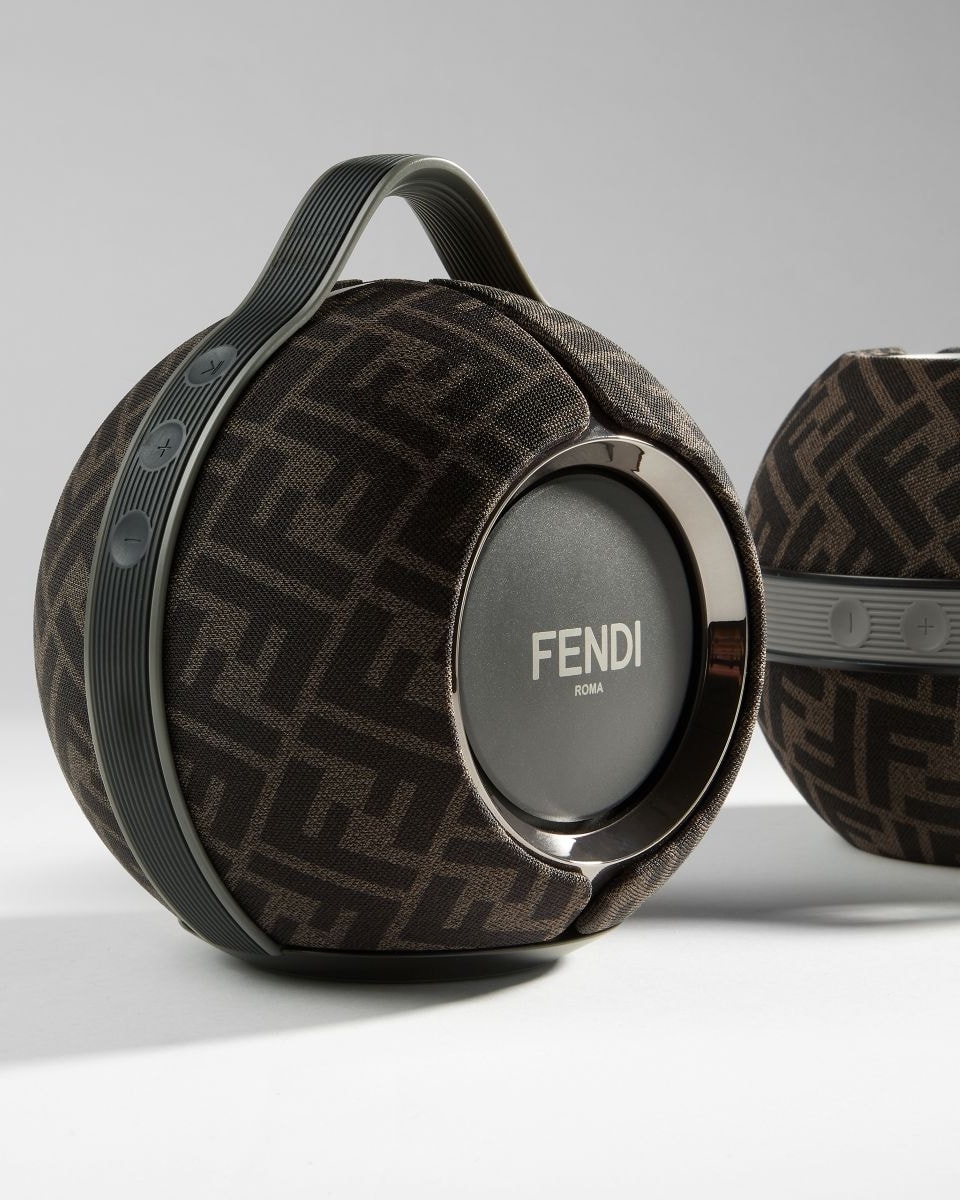 Fendi x Devialet Mania black & grey (courtesy Fendi)