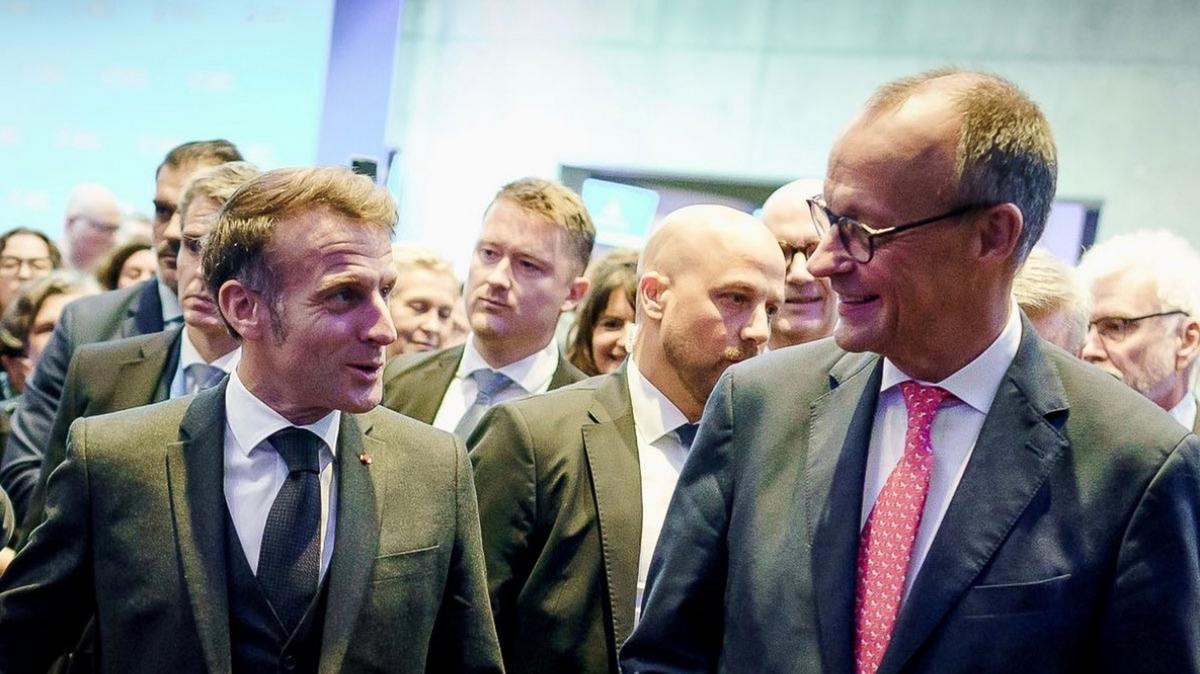 Emmanuel Macron presidente Francia, Friedrich Merz cancelliere Germania