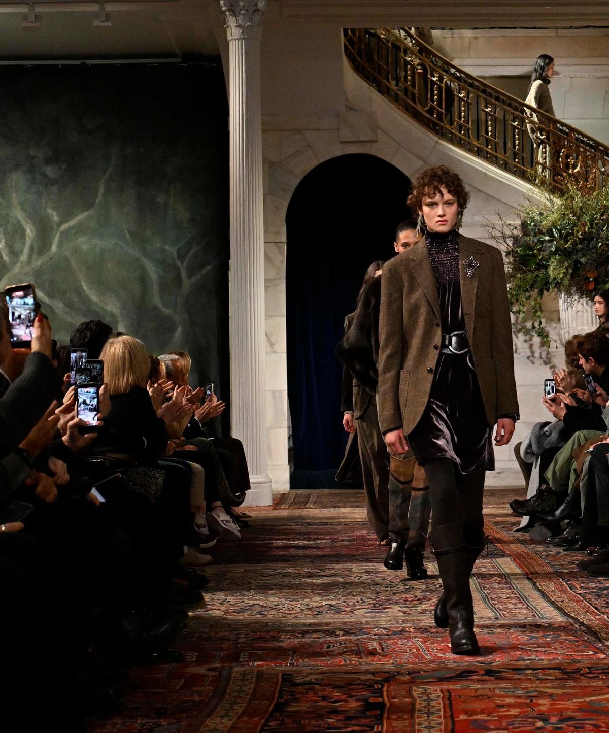 Il finale della sfilata Ralph Lauren fall 2026