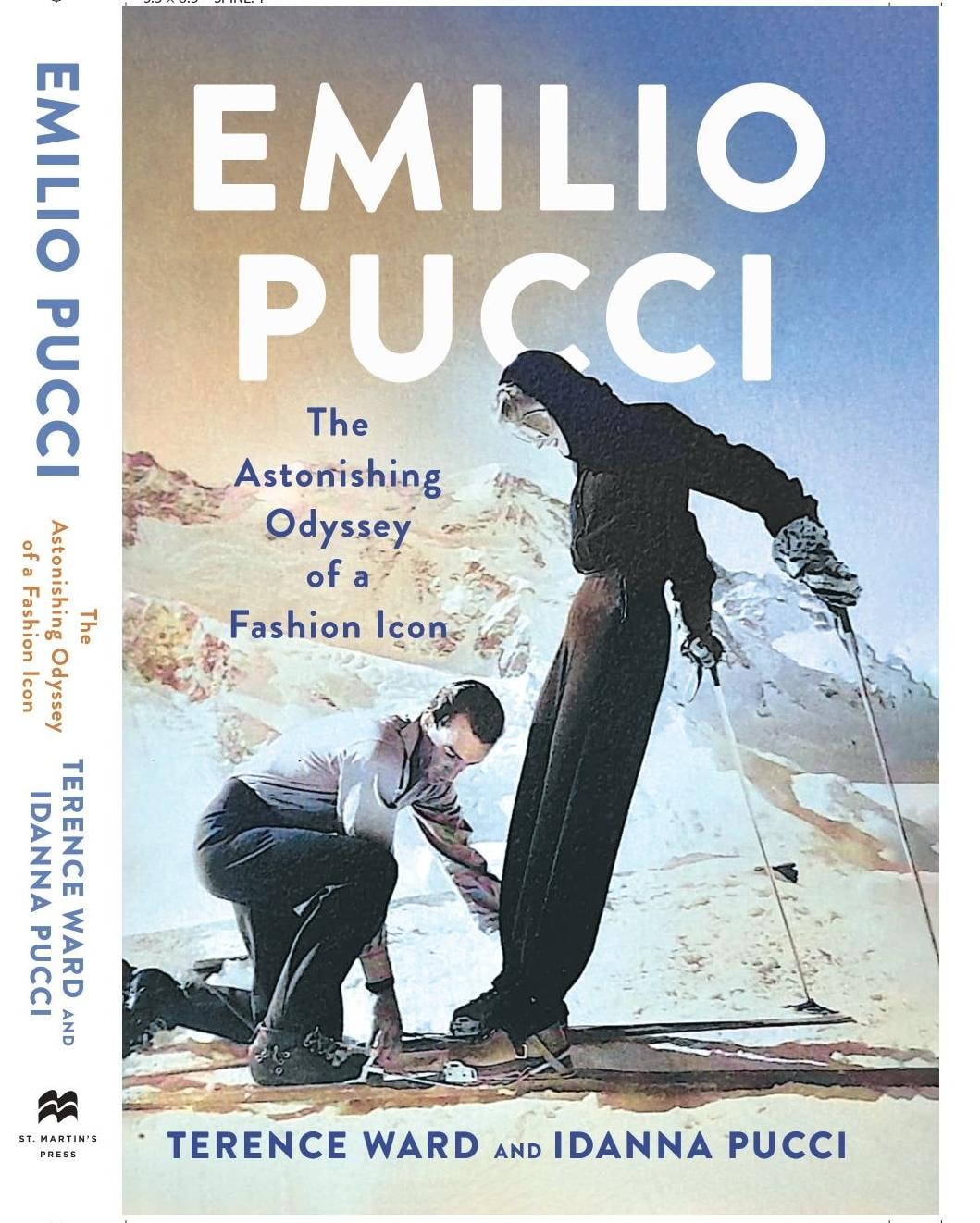 La copertina del volume Emilio Pucci: The astonishing odyssey of a fashion icon (courtesy Pucci)