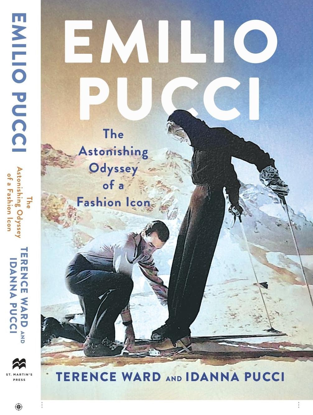 La copertina del volume Emilio Pucci: The astonishing odyssey of a fashion icon (courtesy Pucci)