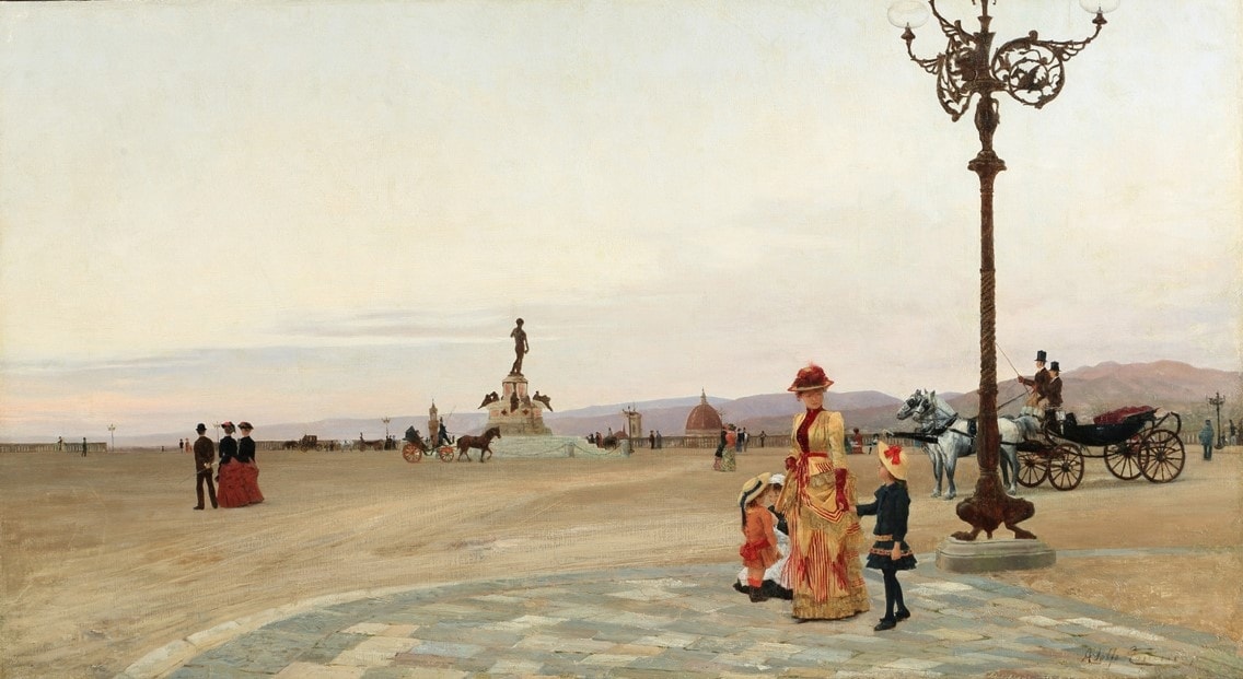 Adolfo Tommasi, Piazzale Michelangelo, 1883.