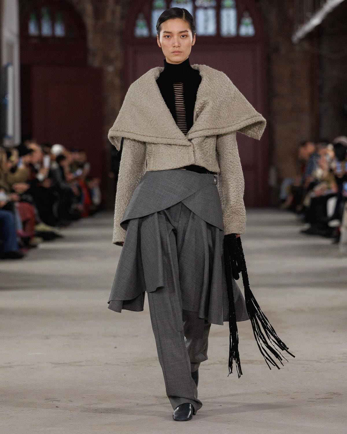 Un look Diotima fall-winter 2026 (courtesy Diotima)