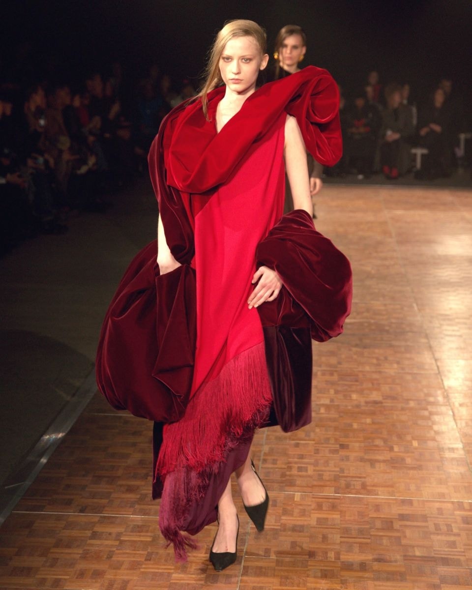 Un look Area fall-winter 2026 (courtesy Area)