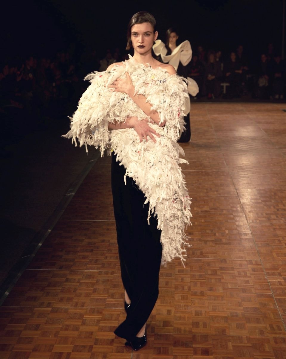 Un look Area fall-winter 2026 (courtesy Area)
