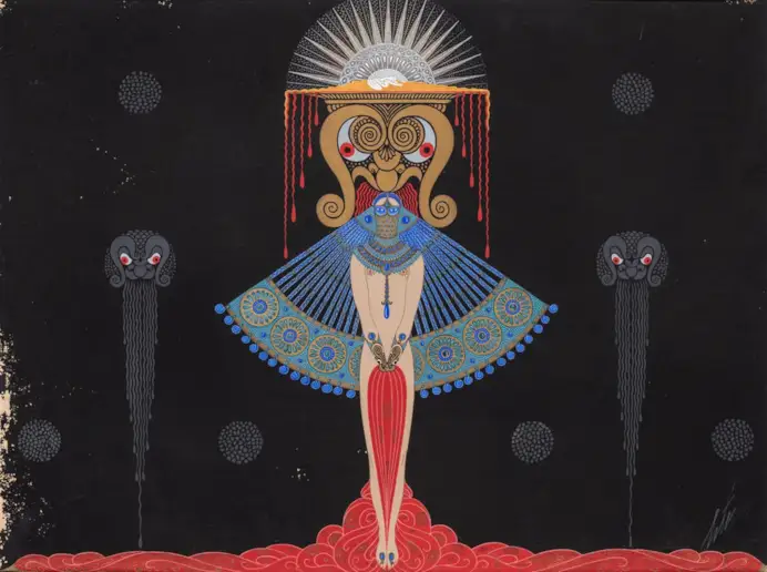 Erté - Romain de Tirtoff (1892-1990), Salomé, 1926, Collezione Franco Maria Ricci, Labirinto della Masone, Fontanellato (Pr)