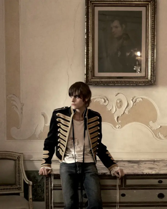 Arthur Hargous nella campagna di Ann Demeulemeester (ph Nikolai von Bismarck, courtesy Ann Demeulemeester)