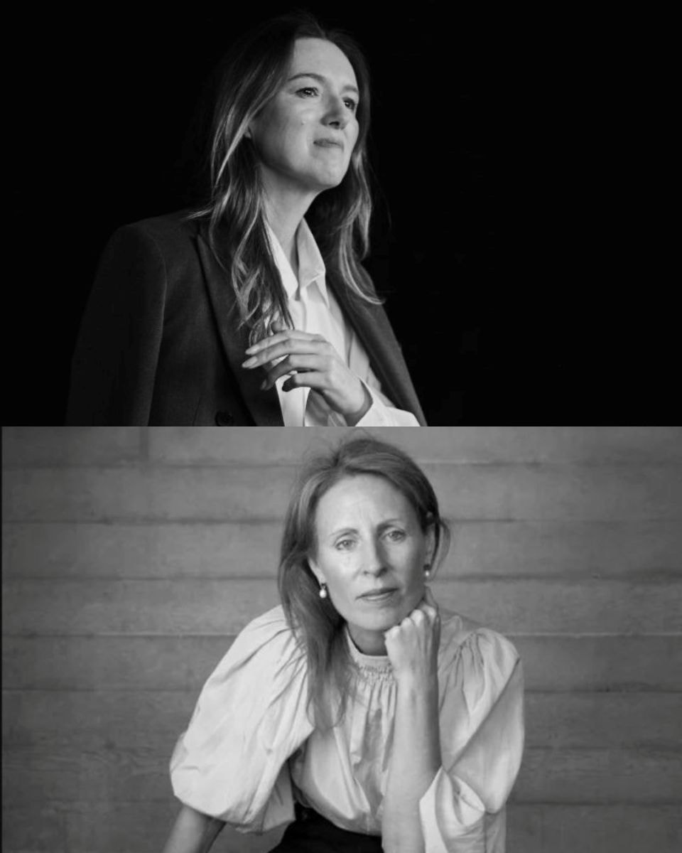 Dall'alto, Clare Waight Keller e Kate Varah (ph LinkedIn @British fashion council)