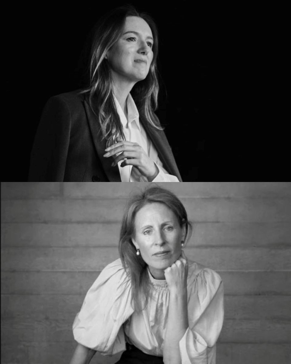 Dall'alto, Clare Waight Keller e Kate Varah (ph LinkedIn @British fashion council)