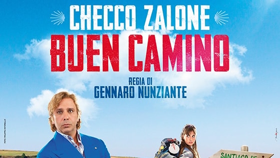 La locandina di Buen Camino di Checco Zalone