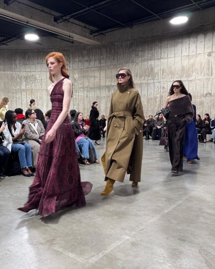Un look Joseph fall-winter 2026 (ph Flavio Greco)